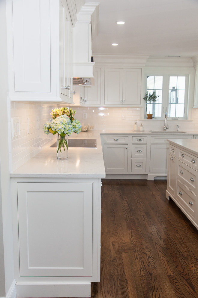 Zodiaq London Sky Quartz Kitchen Traditional Boston by Onyx