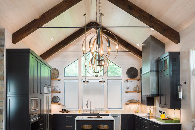 Fish Lake beach-style-kitchen