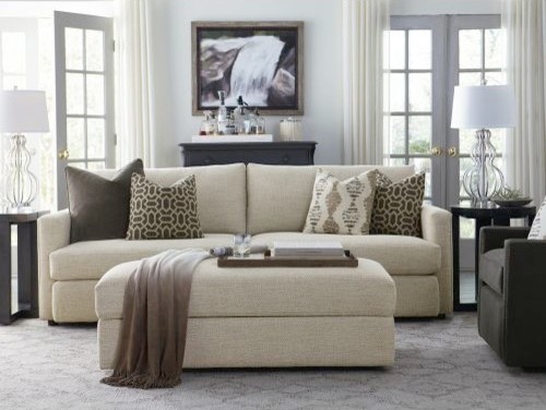 Inspiration for a transitional living room in Jacksonville.