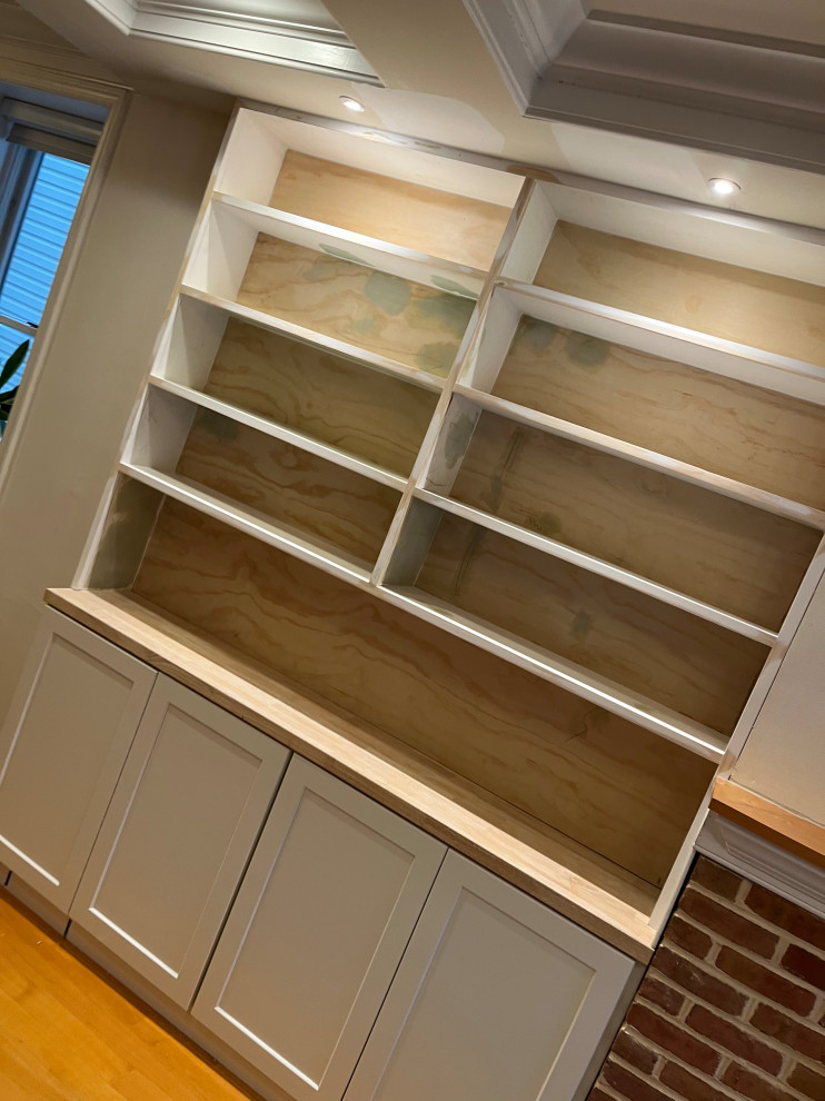 Living Room Custom Bookshelf