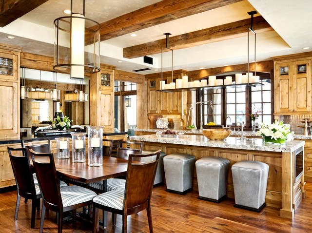 Designer Fashion Forward Kitchens With Rustic Twists In