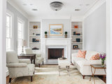 Transitional Living Room by Aspire Fine Homes