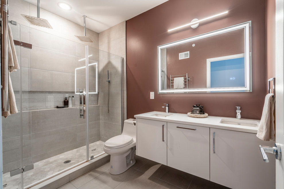 Purple Philly Contemporary Townhouse