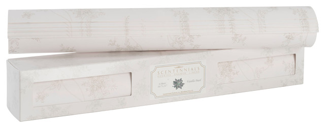 Vanilla Pearl Scented Drawer Liners Contemporary Drawer