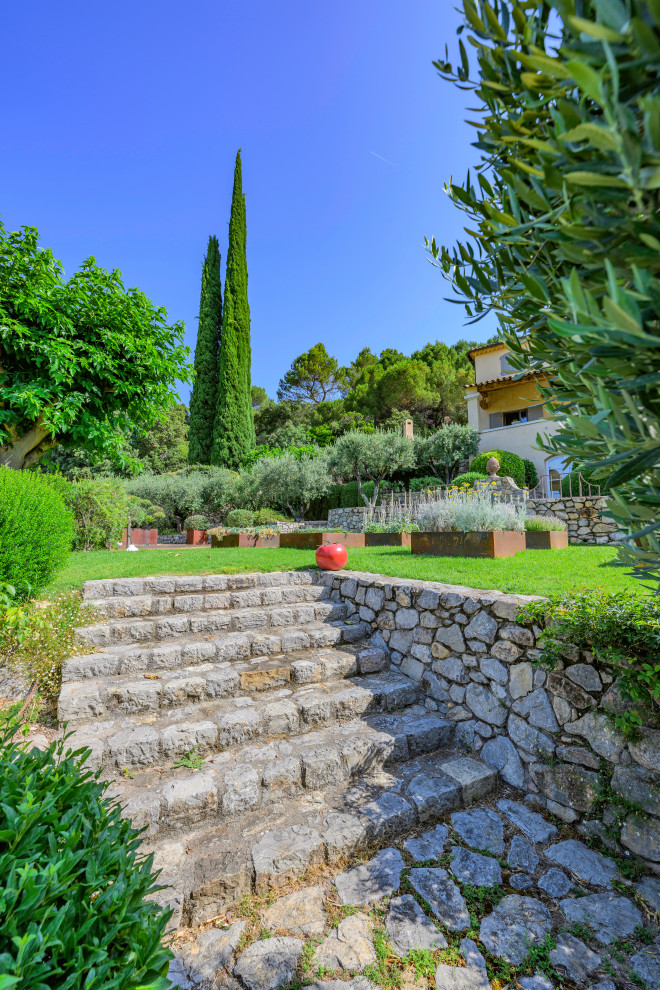 Jardin de Bastide dans le haut-Var