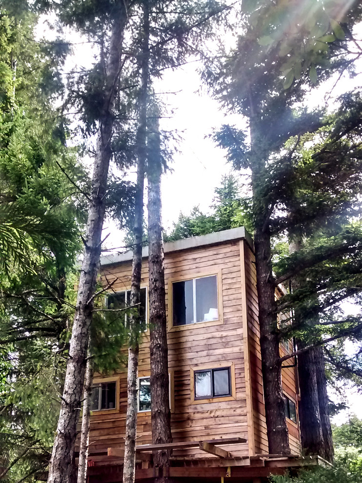 Custom Treefrog Treehouses™, by Adams General Contracting, Whitefish