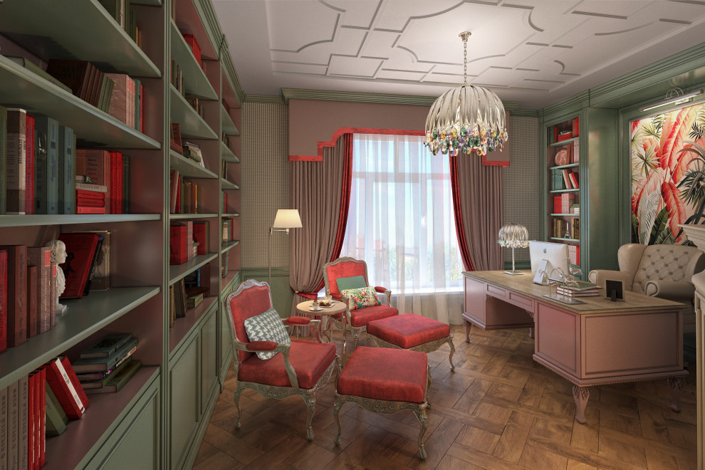 Жилой дом на ул. Брусничной, кабинет