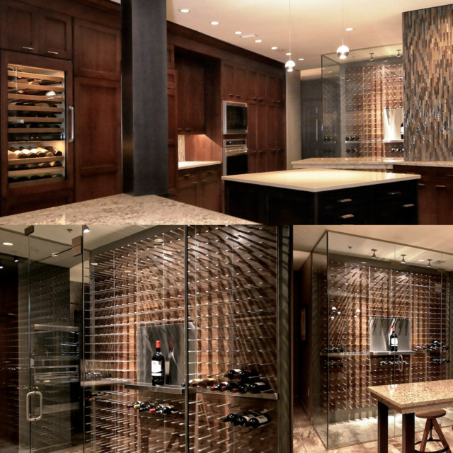 STACT WINE RACK modern-kitchen