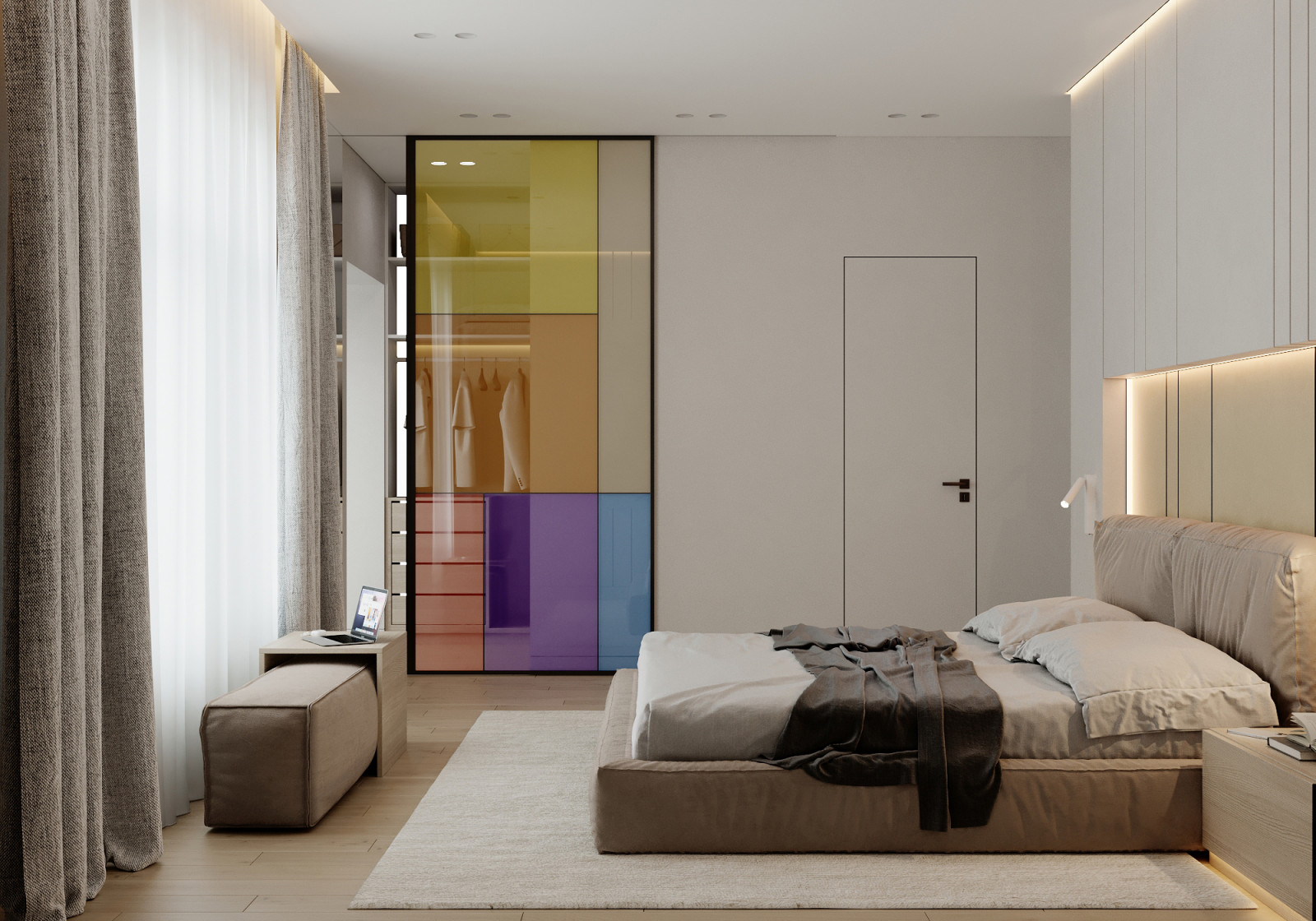 Мастер спальня