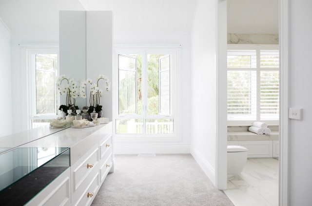 Three Birds Renovations - Powder Room contemporary-powder-room