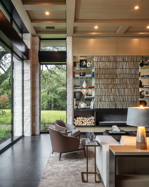 Pinnacle Road modern-wohnbereich