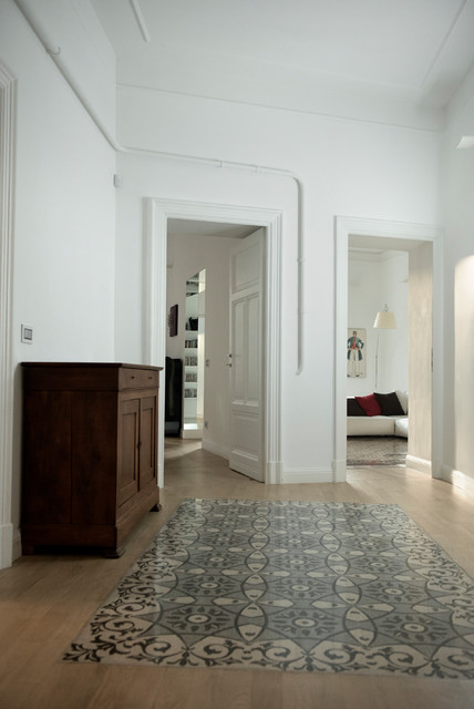 Ingresso al doppio salotto contemporary-entry