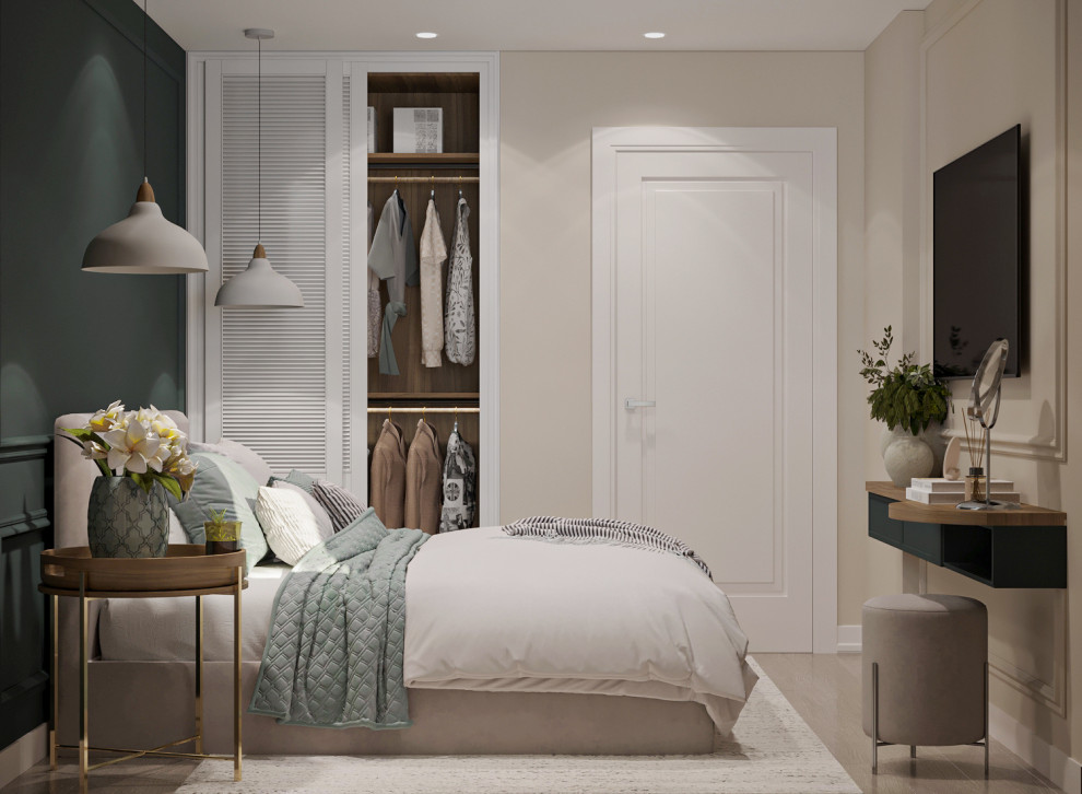 Однокомнатная квартире  в скандинавском стиле ЖК Новая Кузнечиха