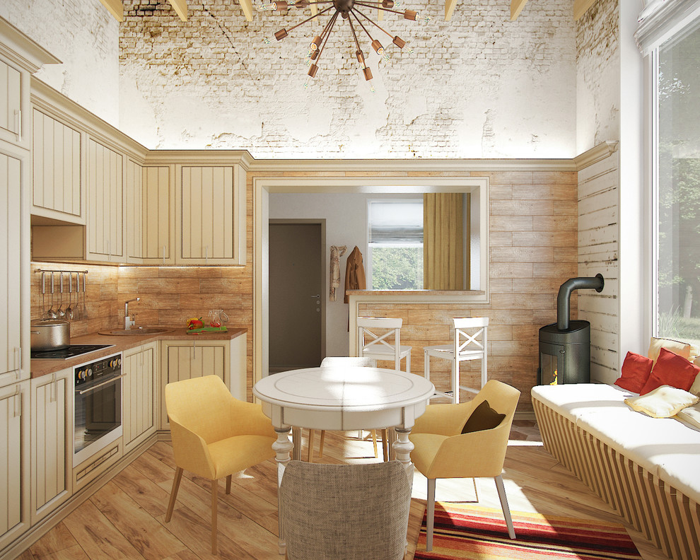 Дизайн-проект дома 100 м.кв. в КП Усадьба Север, пригород Екатеринбурга