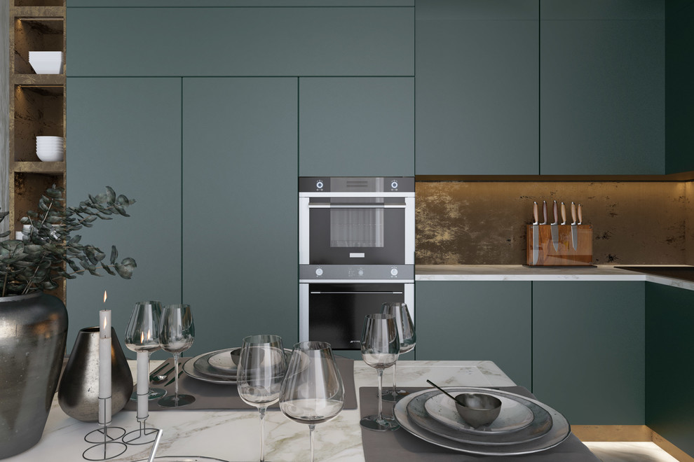 Кухня в стиле Smeg