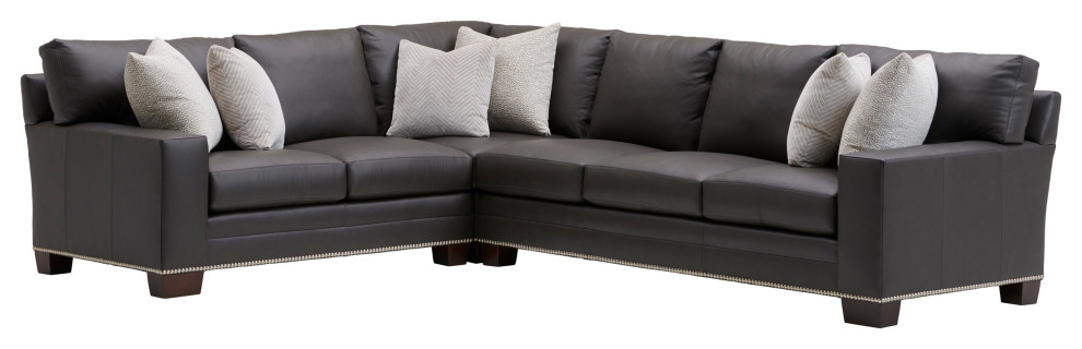 Braxton Leather Sectional
