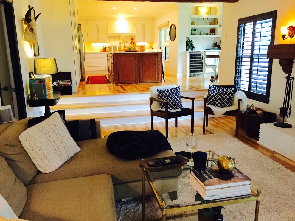 Home design - transitional home design idea in Denver
