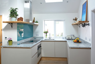 Holiday Apartment, Porthleven - Contemporary - Kitchen ...