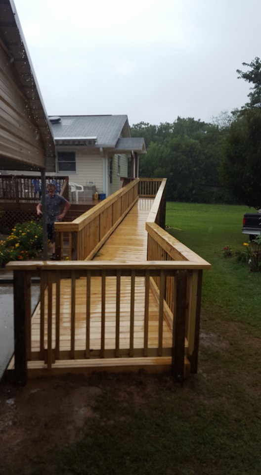 Handicap ramp