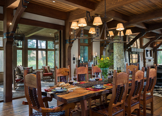 Rustic Dining Room rustik-matplats