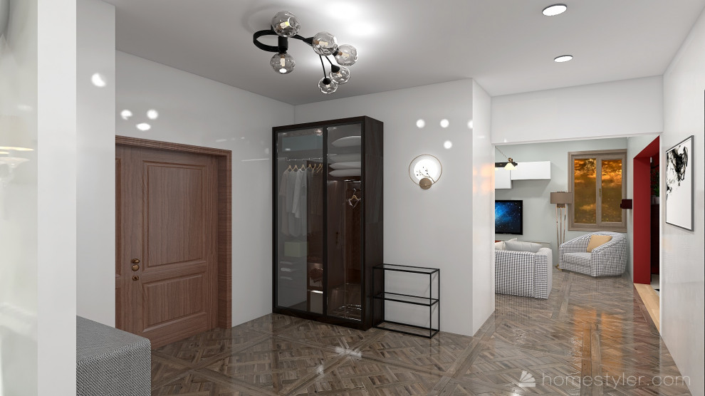 Вид на прихожую