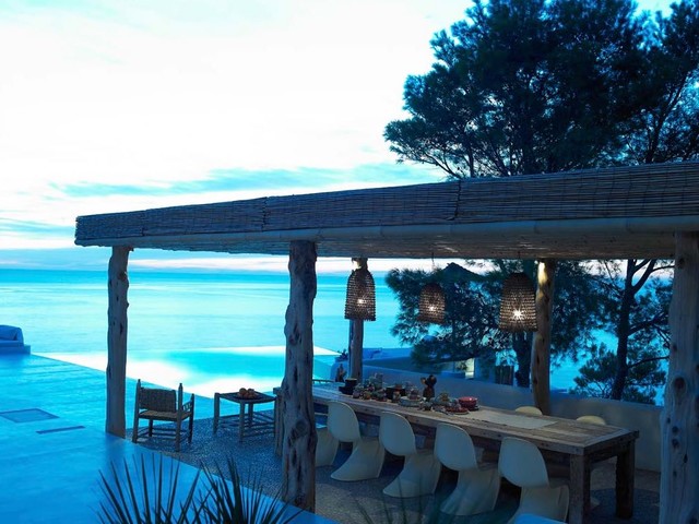 Villa Ibiza mediterranean-veranda