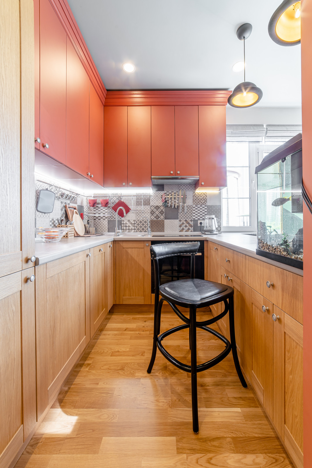 Двухяърусная квартира. Москва.