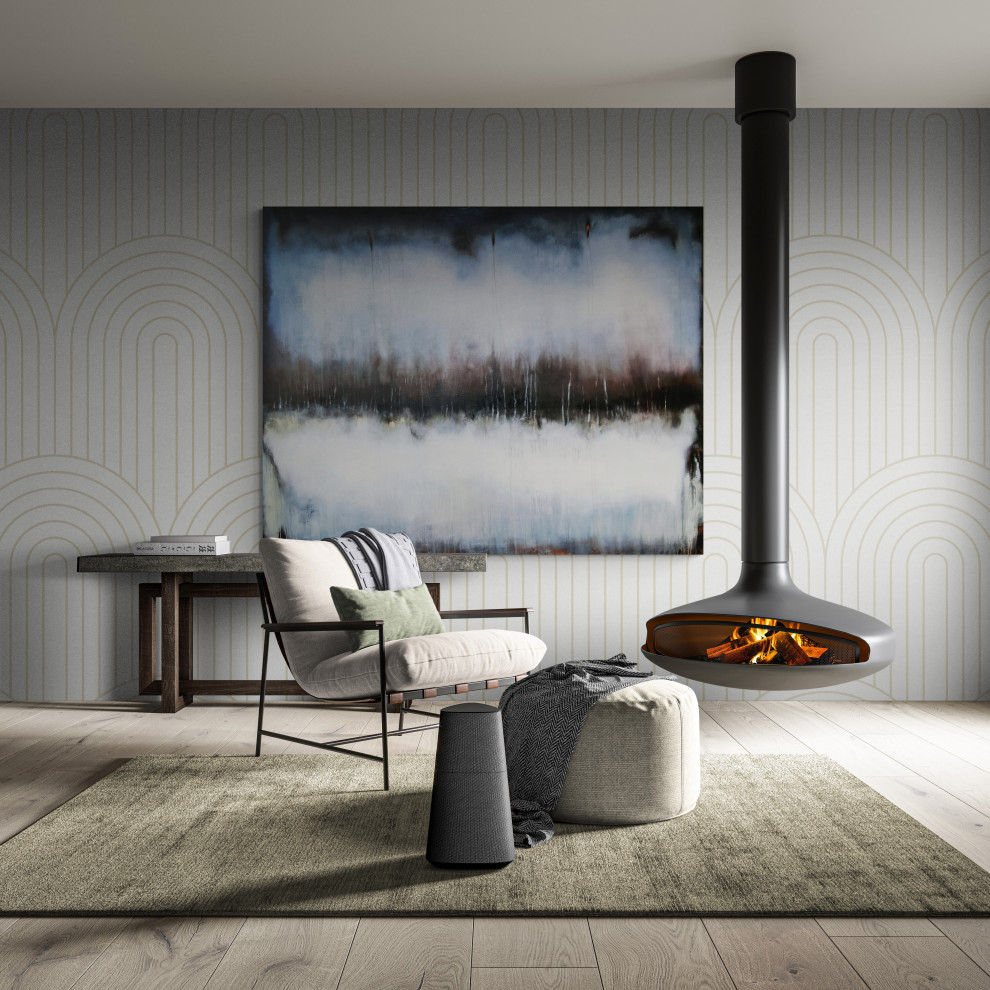 Абстрактные картины в интерьере_1