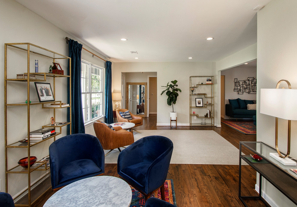 Disney Streets Redesigned Living Spaces Transitional Dallas by