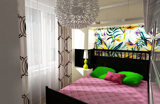 ДИЗАЙН-ПРОЕКТ КВАРТИРЫ  В ЖК « МИНИПОЛИС САМОЦВЕТЫ»