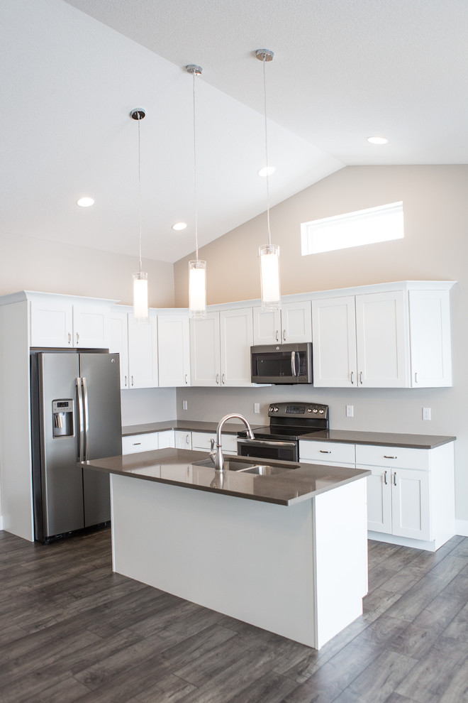 Kitchen - transitional kitchen idea in Cedar Rapids