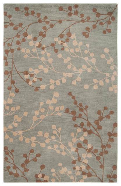 Modern Round Area Rug Contemporary Rugs By Biz Haus