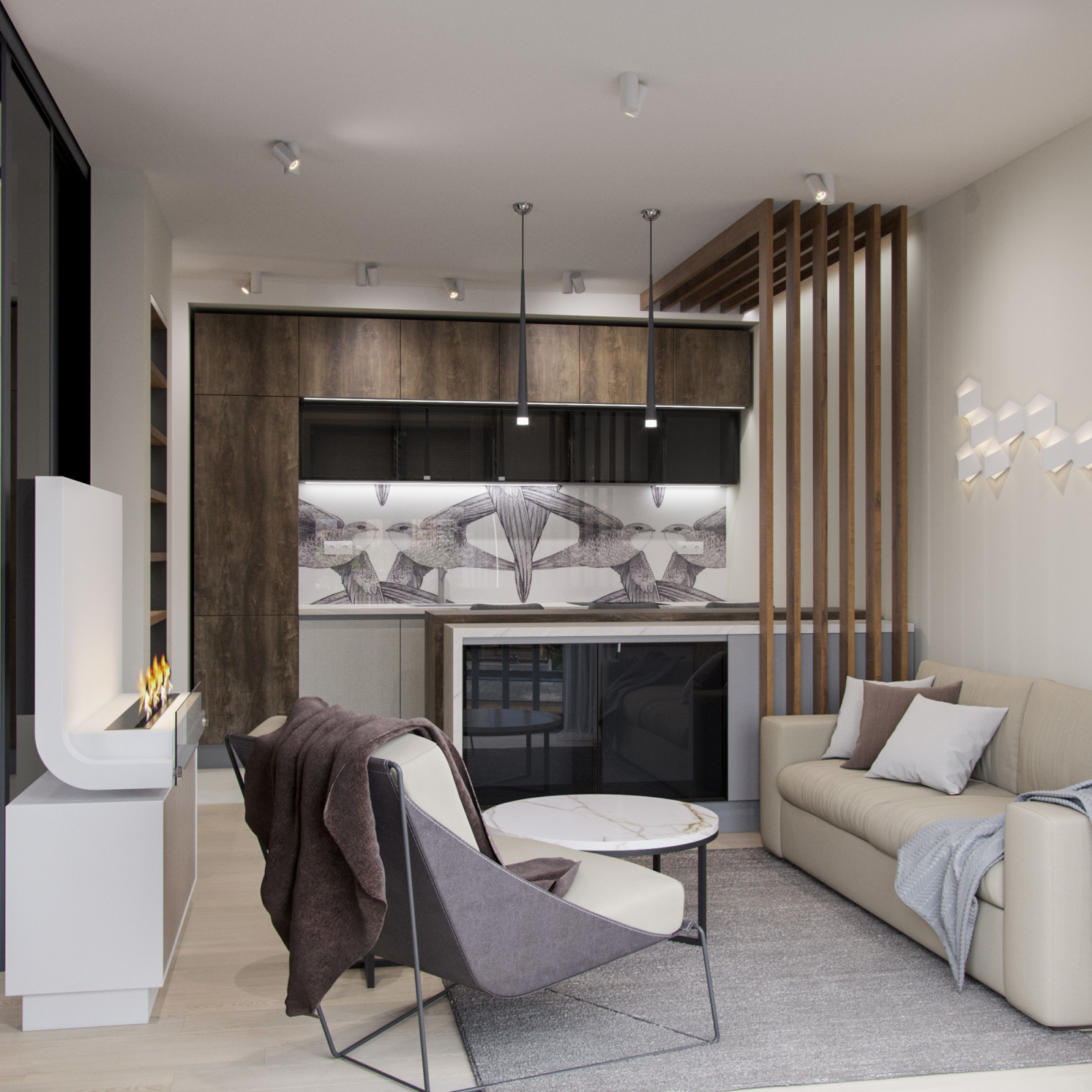 Квартира с ароматом кофе