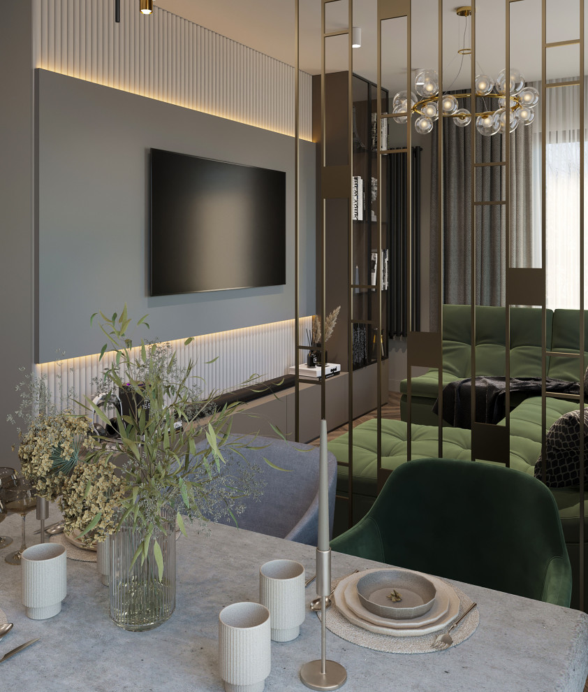 Проект 3-х комнатной квартиры в ЖК Каширка like