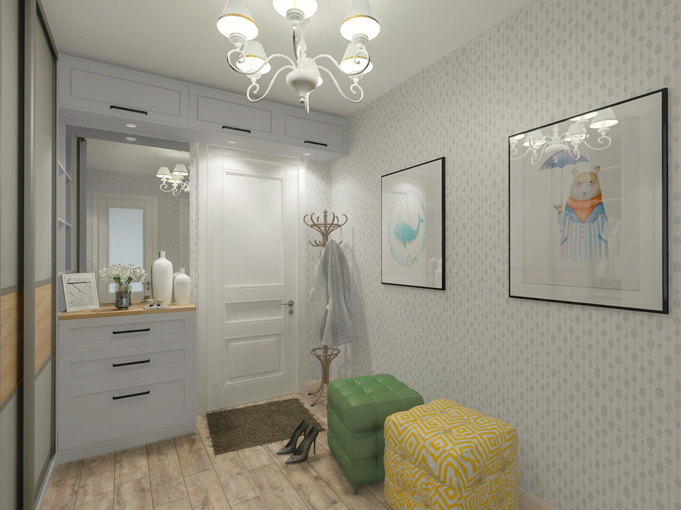 Прихожая в скандинавском стиле