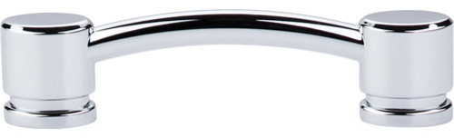 Oval Thin  Pull    - Polished Chrome (TKTK63PC)