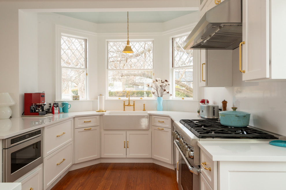 Kitchen - transitional kitchen idea in Boston