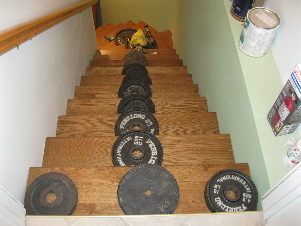 Custom oak staircase