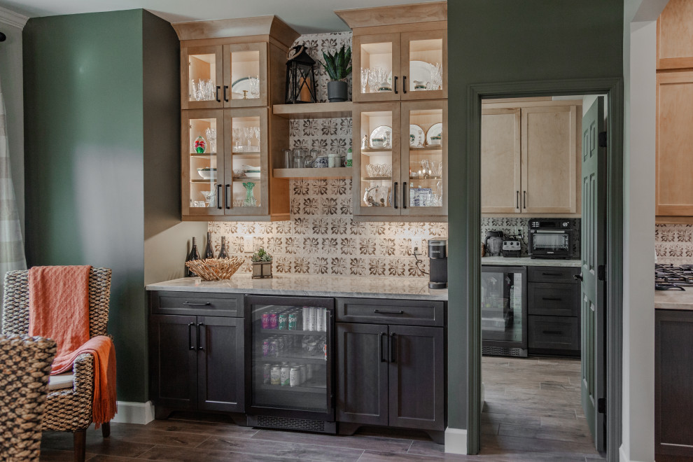 NATURE INSPIRED HOME REMODEL - Craftsman - Home Bar - Atlanta - by ...
