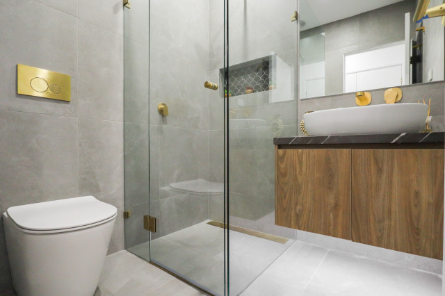 Rufus Avenue contemporary-badrum