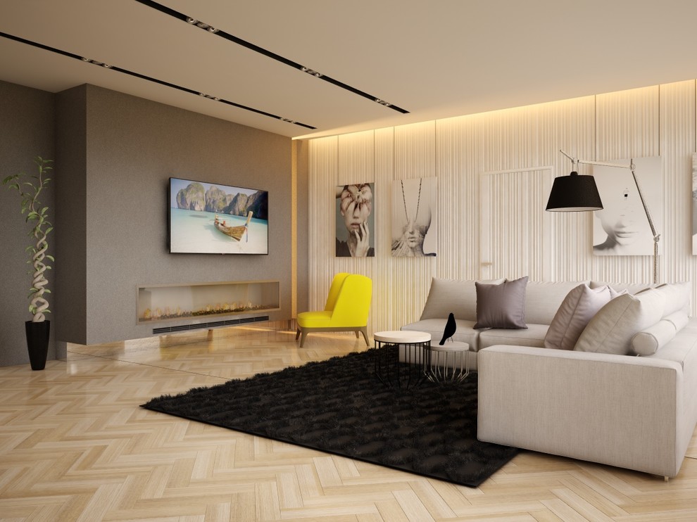 Трехкомнатная квартира в современном стиле