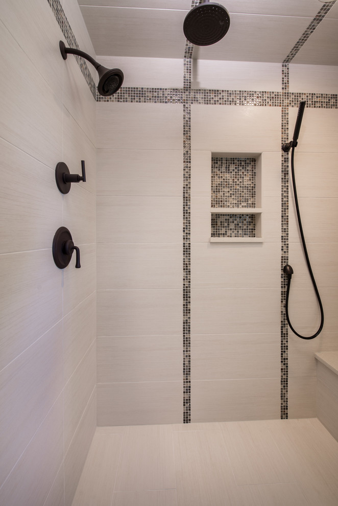 Bathroom - transitional bathroom idea in Denver