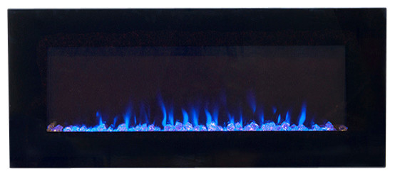 Northwest Led Fire and Ice Electric Fireplace With Remote, 36", 42