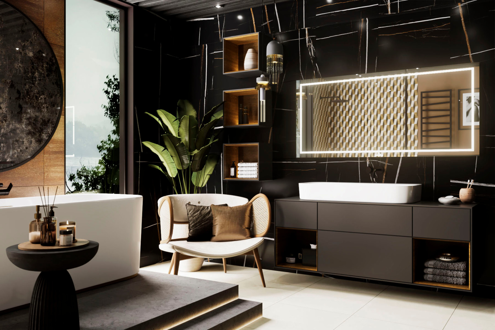 Ванная комната в частном доме