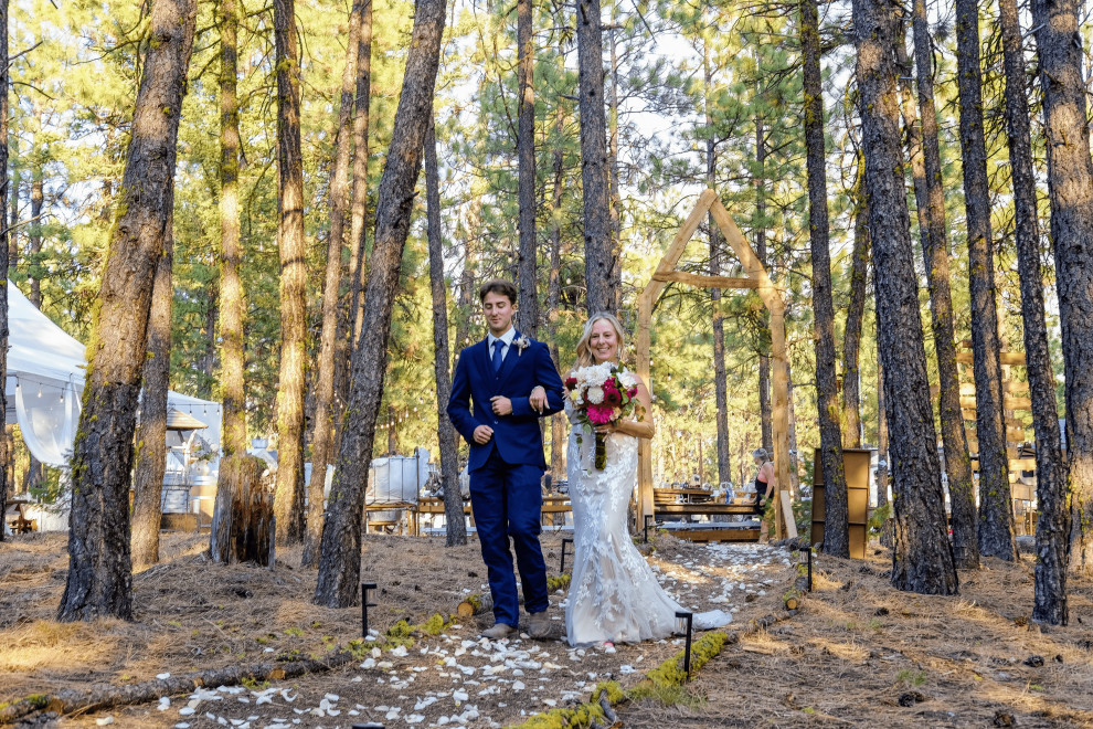 Wedding Design in the Forests of Chelan, WA