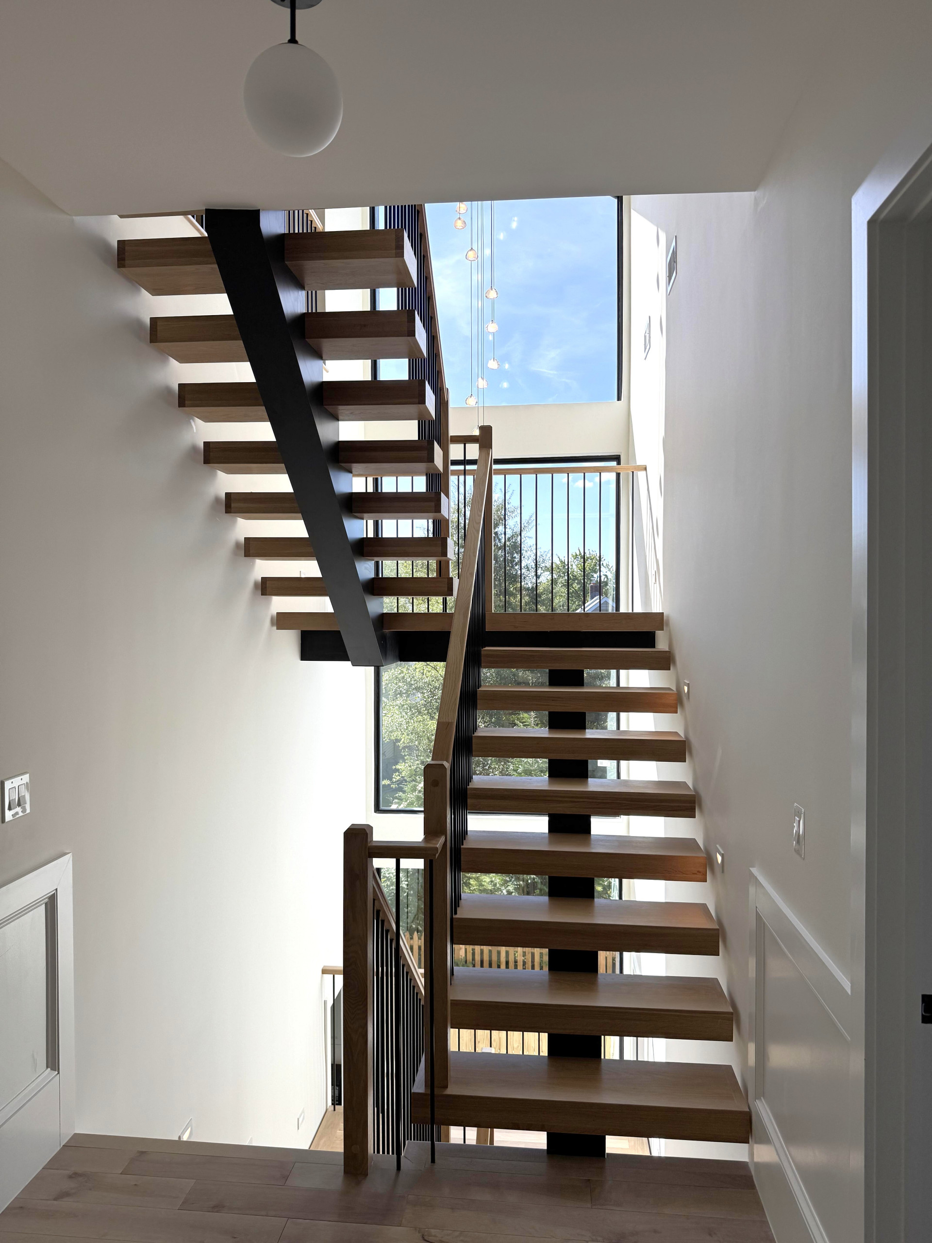 139_Four-Story Modern Staircase, Arlington, VA 22207