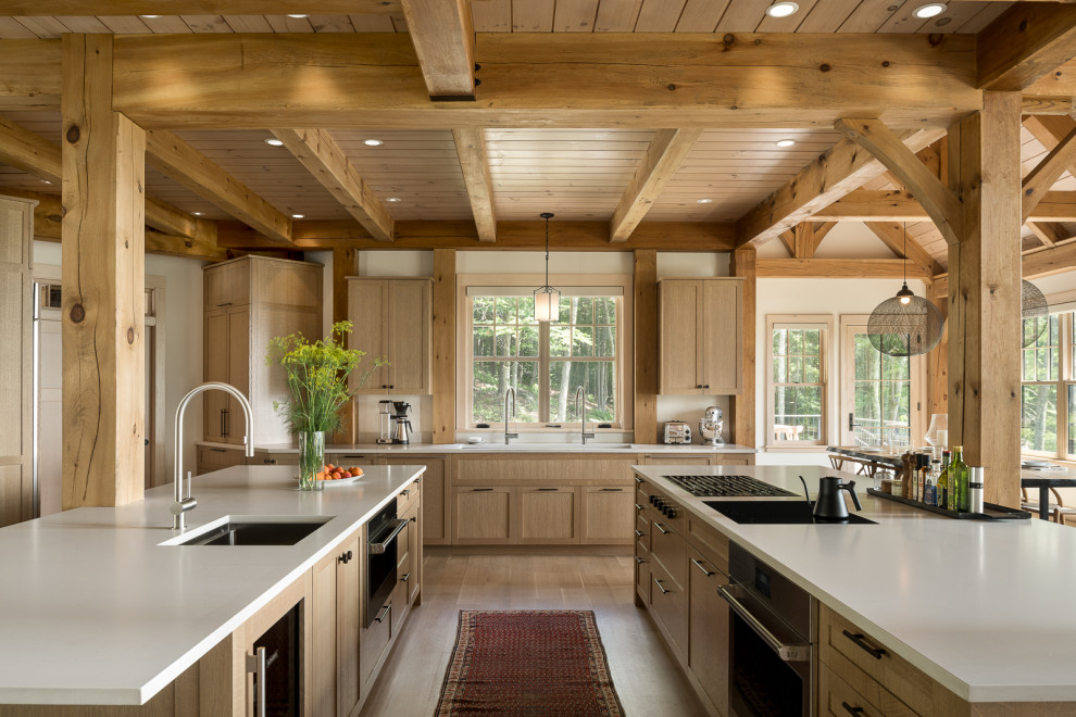 Green Mountain Getaway - Rustic - Kitchen - Burlington - by Cushman ...
