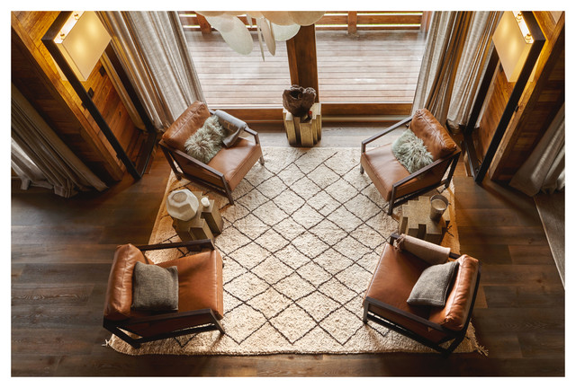 Mont d'Arbois rustic-living-room