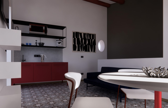 CASA VACANZE RSC24 mediterranean-living-room