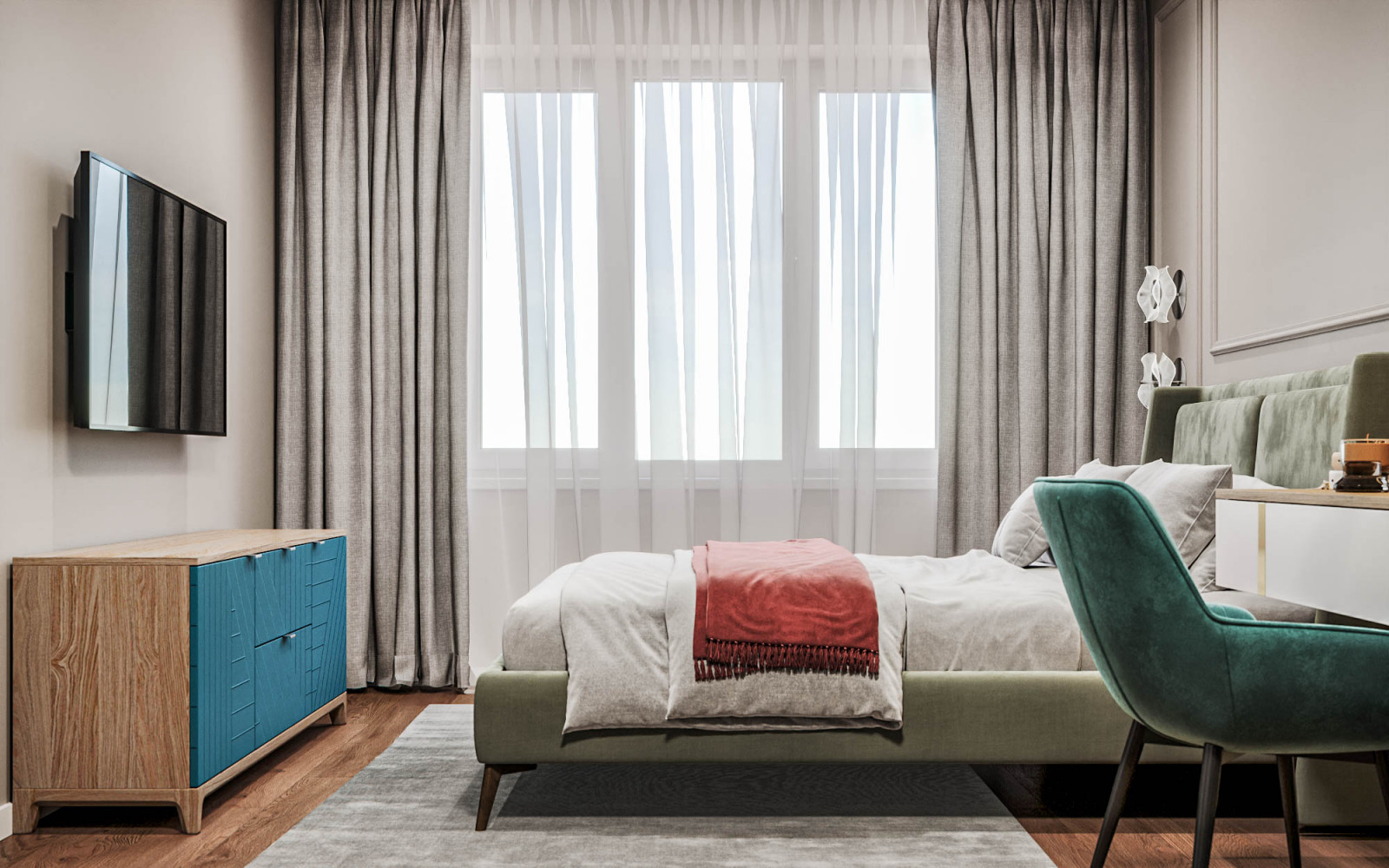 Квартира для молодой девушки, Москва